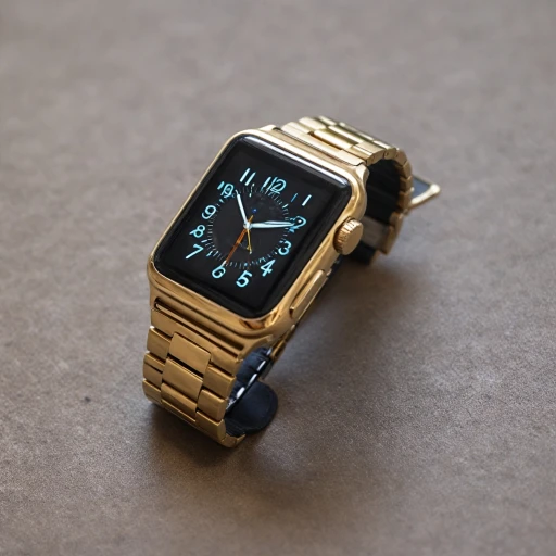 Elevate Your Apple Watch with a Gold Strap