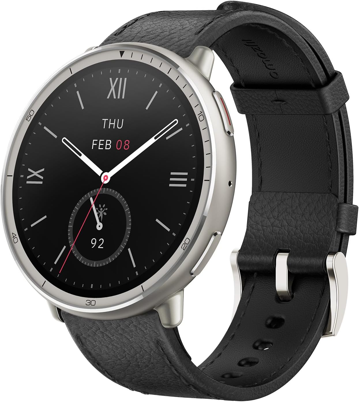 Amazfit Active 2 Montre connectée Homme Femme 44mm, Paiement NFC, AI, GPS et Cartes Gratuites, Batterie 10 Jours,160+ Modes Sportifs, 5 ATM Water Resistant, Smartwatch pour Android et iPhone Round(NFC)