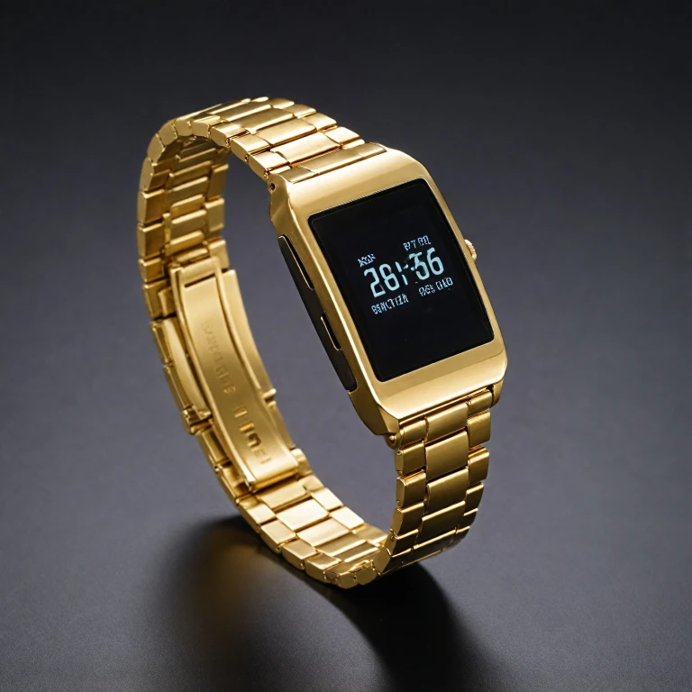 Enhance Your Fitness Tracker with a Stylish Gold Watch Band Bracelet