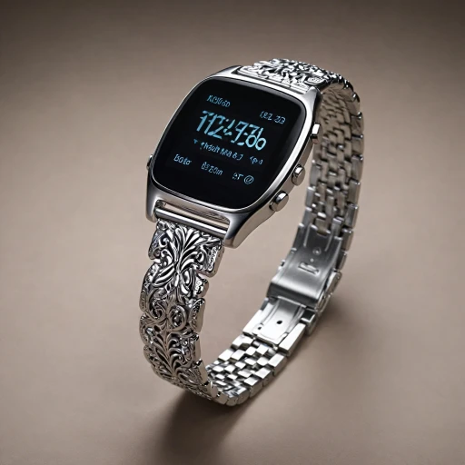 Enhance Your Fitness Tracker with a Stylish Silver Watch Band