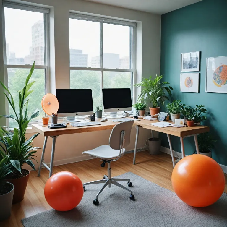 Why a desk chair with exercise ball could change your workday