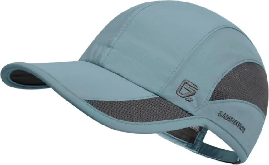 Quick Dry Run Hat Cooling Breathable Mesh 7-7 1/2 Sky Blue