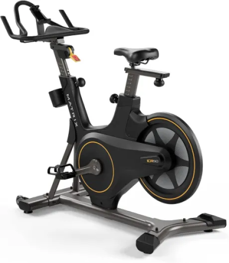 Fitness ICR50 Indoor Cycle - Integrated Bluetooth FTMS (no display) - Club-Quality, Quiet Rear-Mounted Flywheel, Narrow Q-Factor - Cardio Workouts, HIIT Training & High Calorie Burn