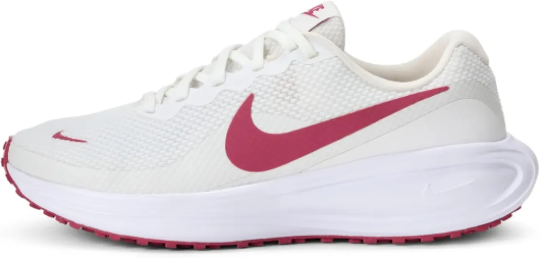Nike Women's Revolution 8 Road Running Shoes 8 White/Sweet Beet/Platinum Tint