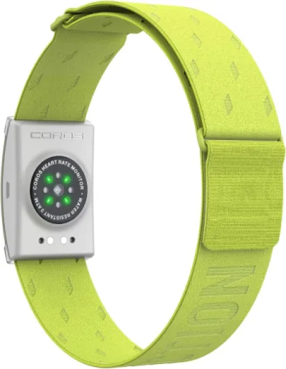 Heart Rate Monitor, Comfort, Easy to wear, Auto-wear Detection, Advanced Sensor, Precise Data, Bluetooth, 38 Hours Battery Life, Connects up to 3 Devices at Once, for Run and Bike Standard lime