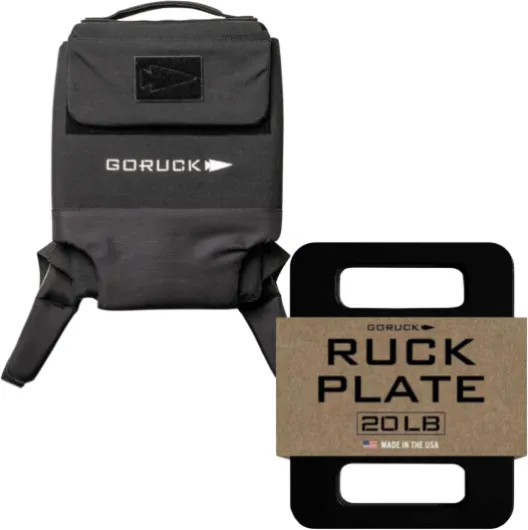 GORUCK Ruck Plate Carrier 3.0 and Ruck Plate 20lb Bundle