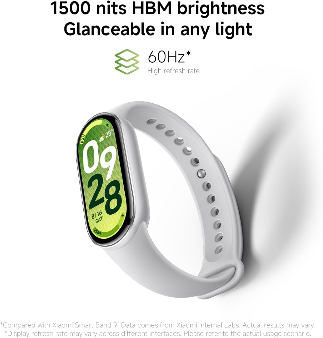Xiaomi Smart Band 10, Montre Connectée, Boîtier alu, Suivi d'Activité, Écran AMOLED 1.72'', Autonomie 21 Jours, Charge Rapide, Suivi santé & Sommeil,150+ Sports, iOS & Android, 5 ATM, Boussole Noir