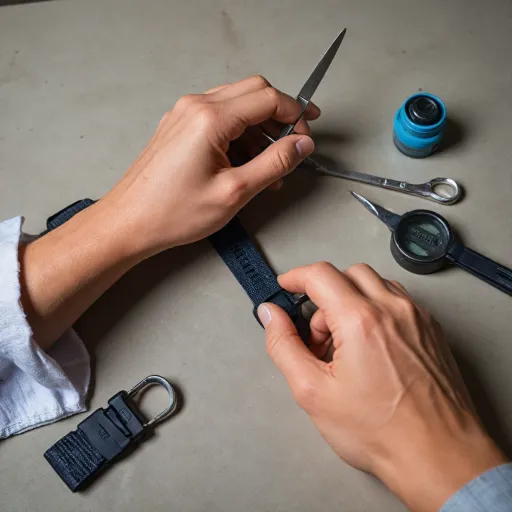 How to alter a watch strap for a perfect fit on your fitness tracker