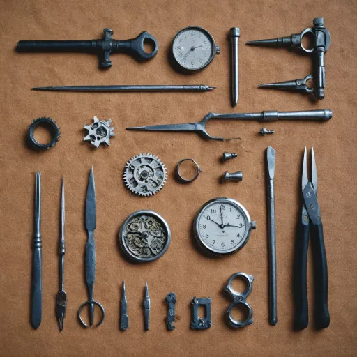 Essential wrist watch repairing tools for precise and reliable maintenance