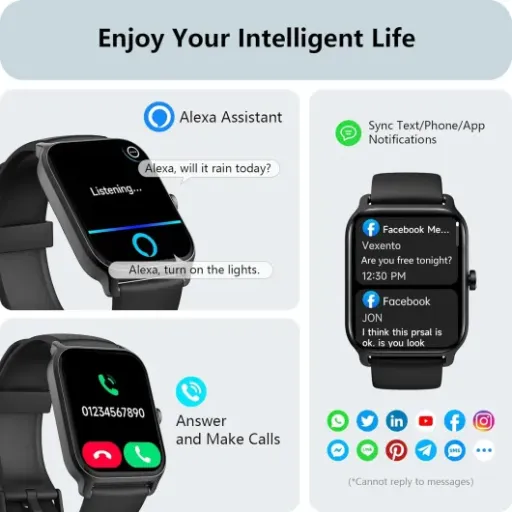 Yoever IDW13 Smart Watch Review: a budget Alexa watch that covers the basics