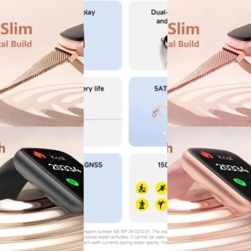 Our selection of the 5 best slim fitness trackers (June 2026)